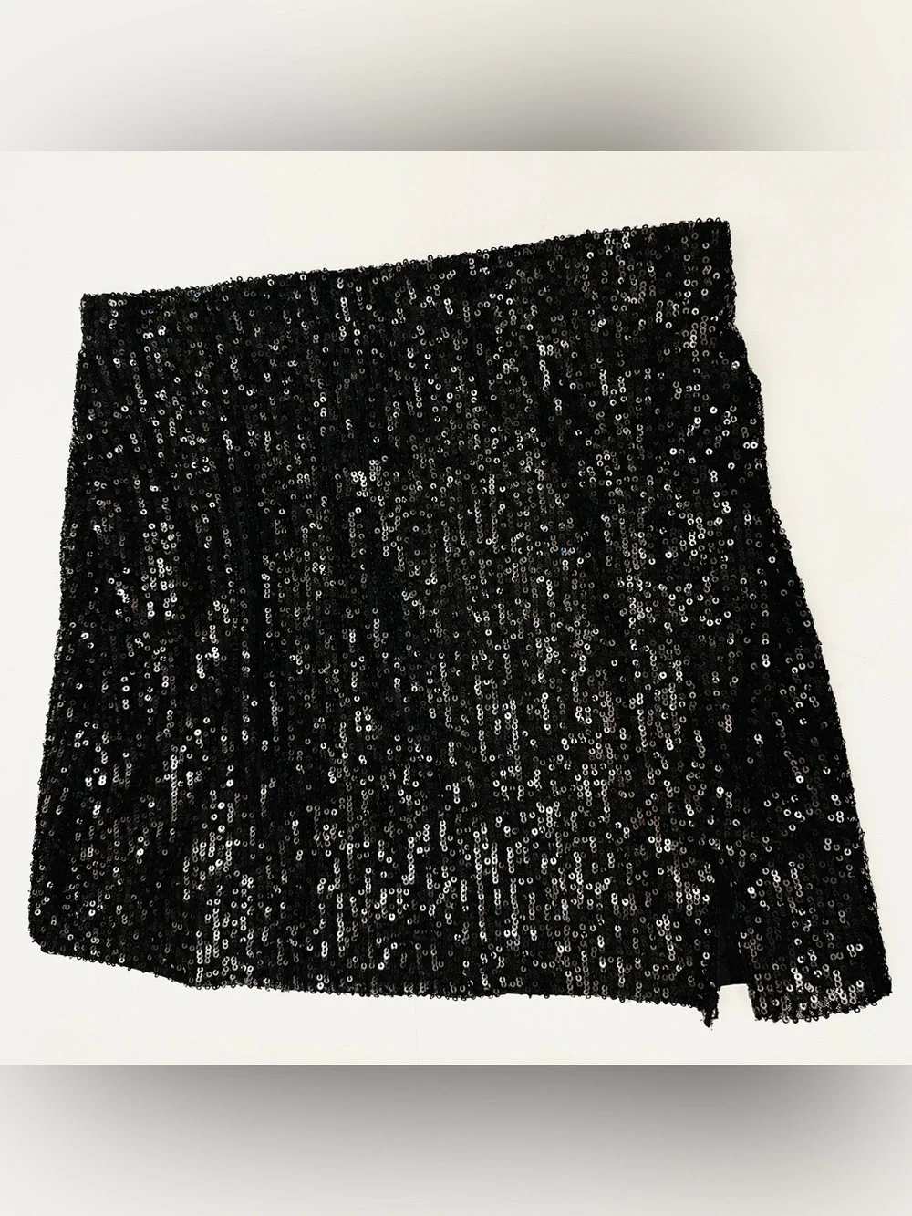 Black Sequin Mini Skirt*Girls Sz~18/20*Art Class - Picture 1 of 4